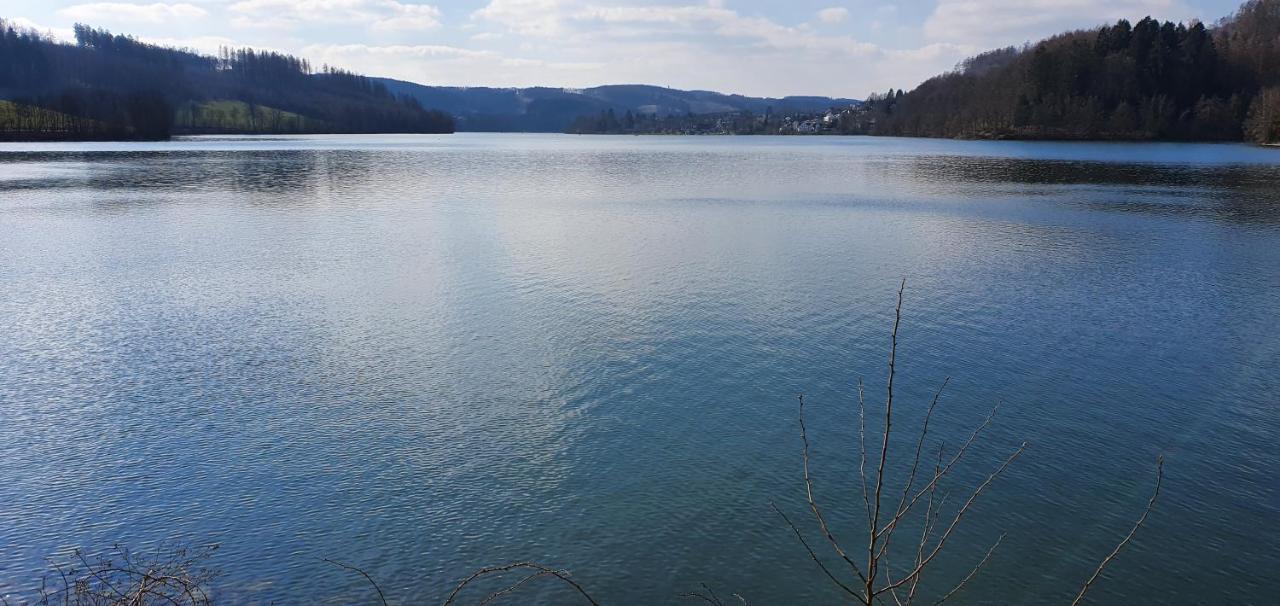 Ferienhaus " Silly " Am Schoenen Listersee Meinerzhagen Bagian luar foto
